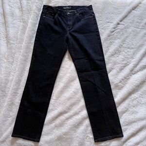 Lauren Ralph Lauren Jeans Co Dark Wash Straight Leg Denim Jeans Womens 10 Indigo